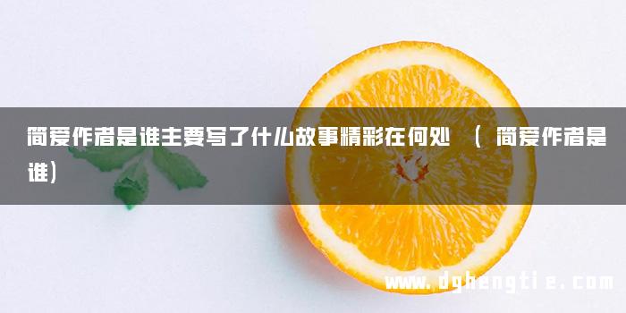 简爱作者是谁主要写了什么故事精彩在何处 (简爱作者是谁)
